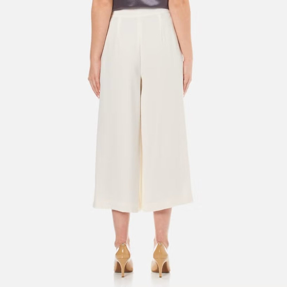 Diane von Furstenberg DVF Holly Culotte Pants Size 8 - Picture 4 of 7